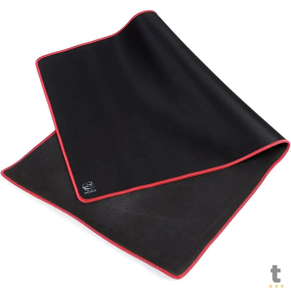 Mousepad Gamer PCYes Red Extended Estilo Speed 900X420MM - PMC90X42R Truedata